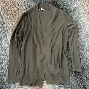 Sonoma Olive Cardigan Sweater